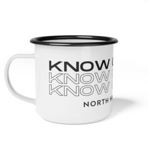 Know Grow Go — Enamel Camp Mug