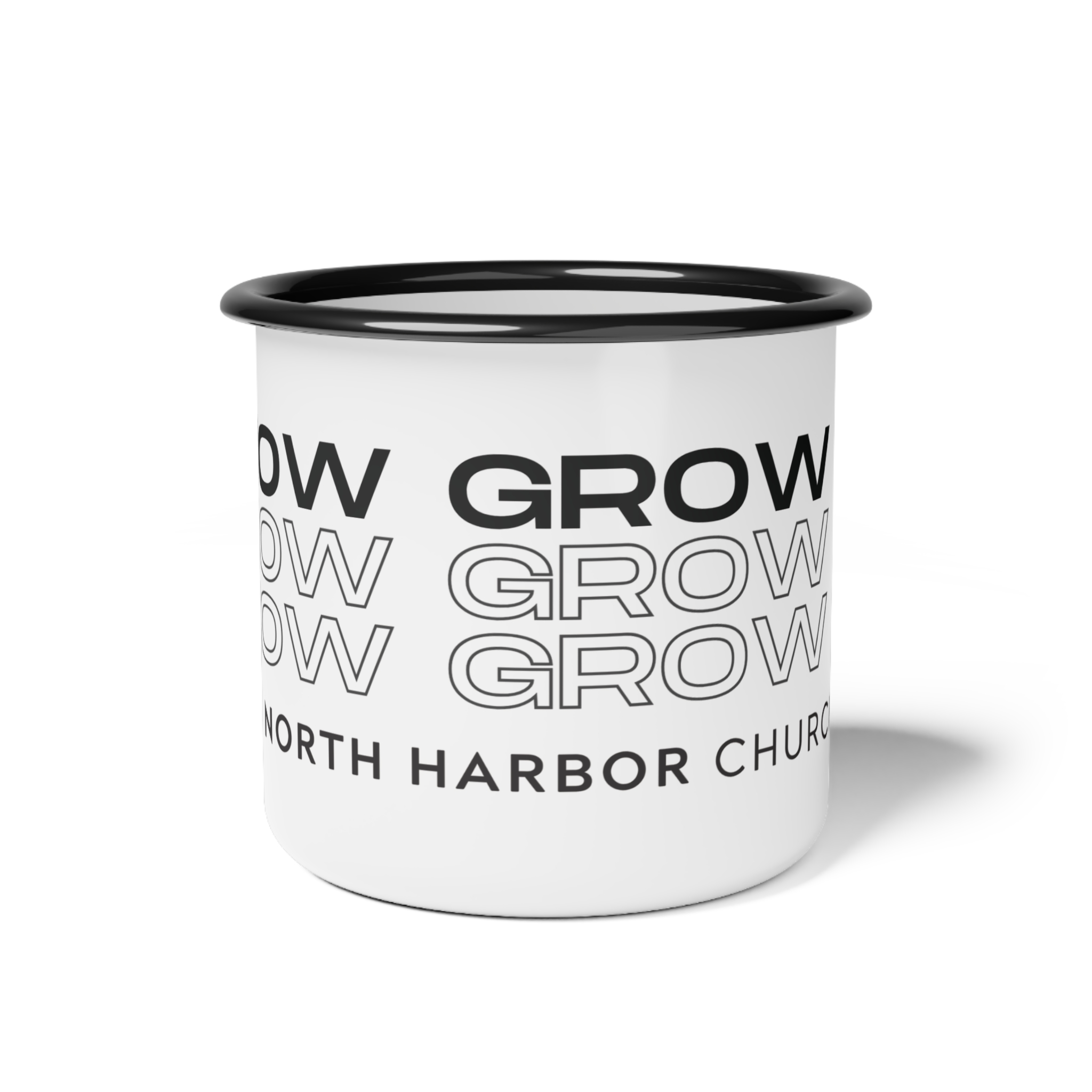 Know Grow Go — Enamel Camp Mug - Image 2
