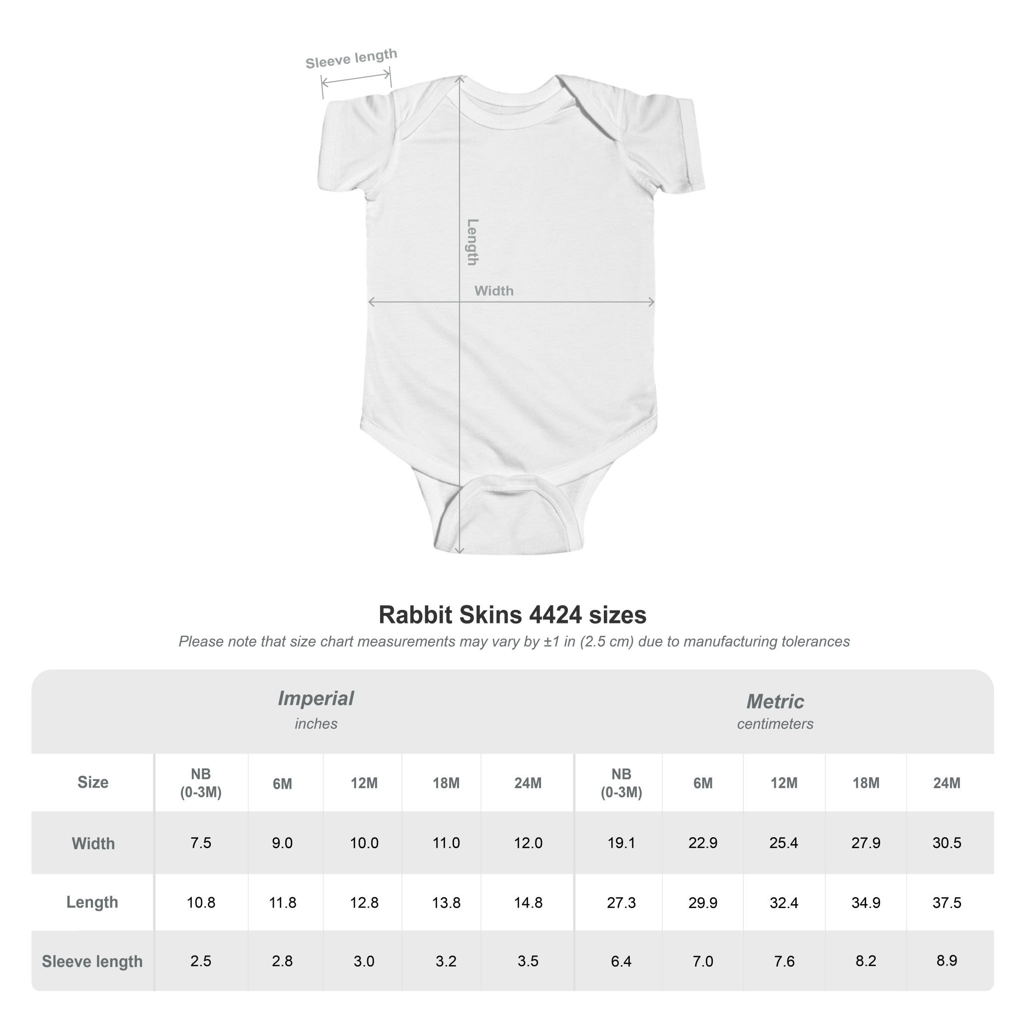 NHC Main Logo — Baby Onesie - Image 3